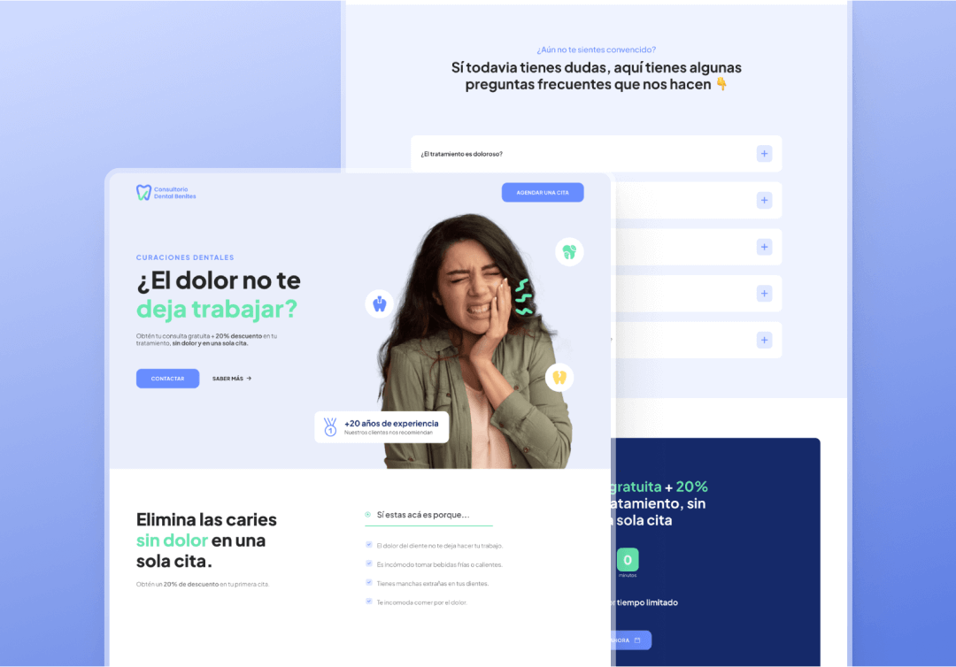 Dental Benites Full page preview